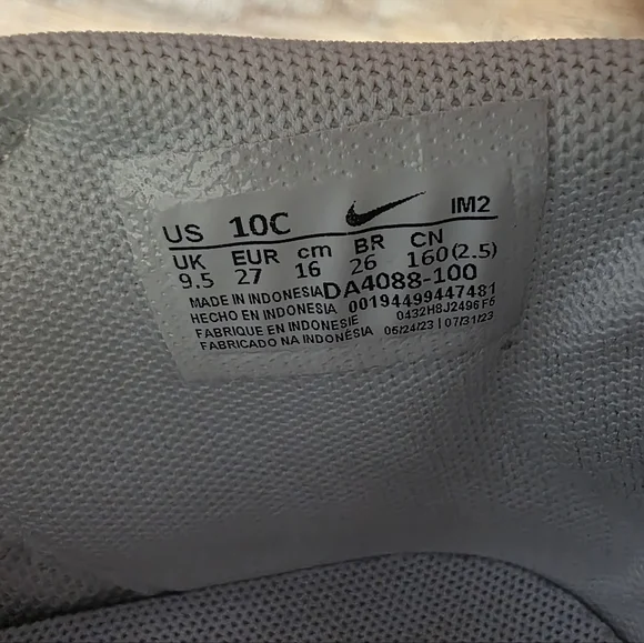 Nike Blazer Mid '77 Toddler Size 10 - Picture 8 of 8